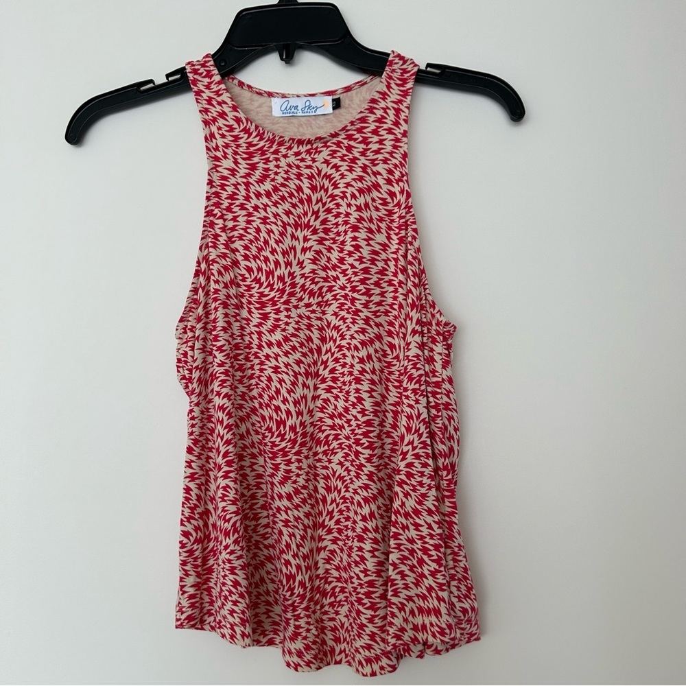 Ava Sky Racerback Swing Tank Top